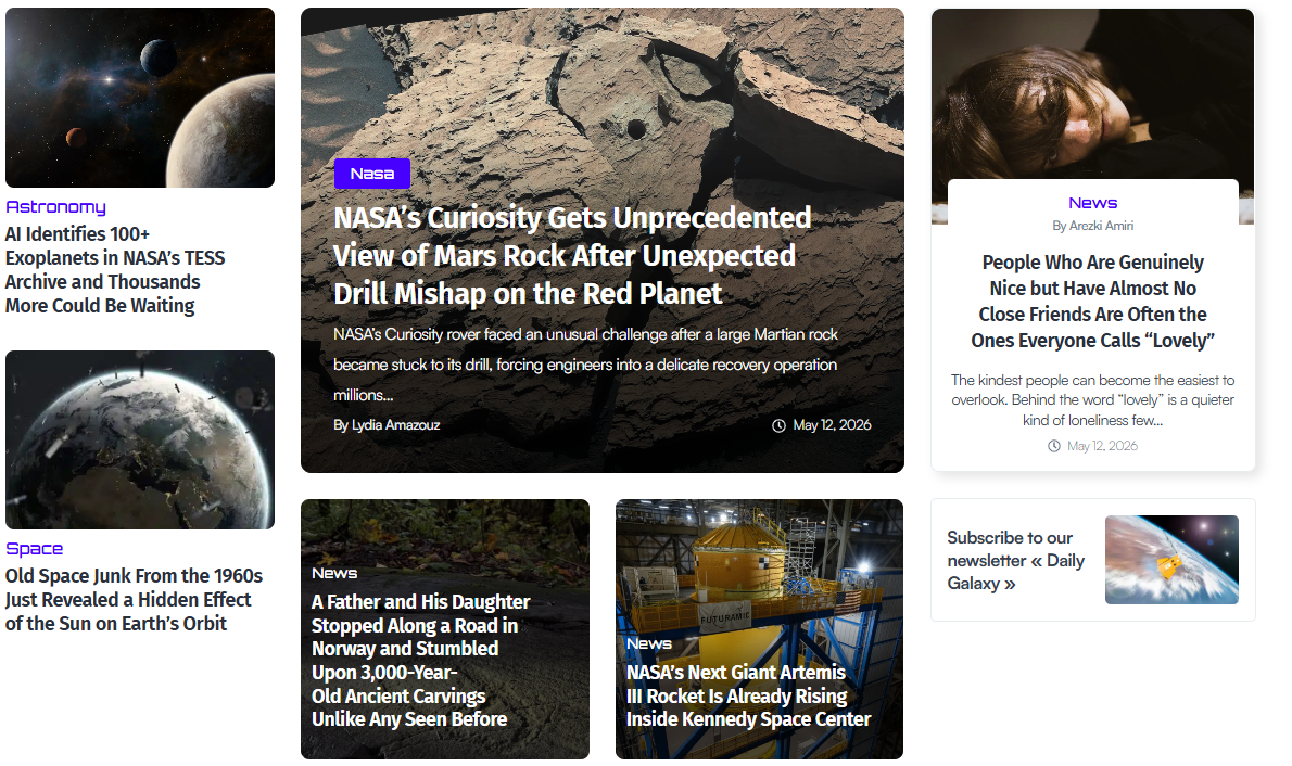 An 18-Year-Old Science & Space Publisher — Discover-Dependent Media Machine